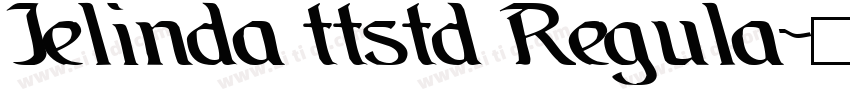 Jelinda ttstd Regula字体转换